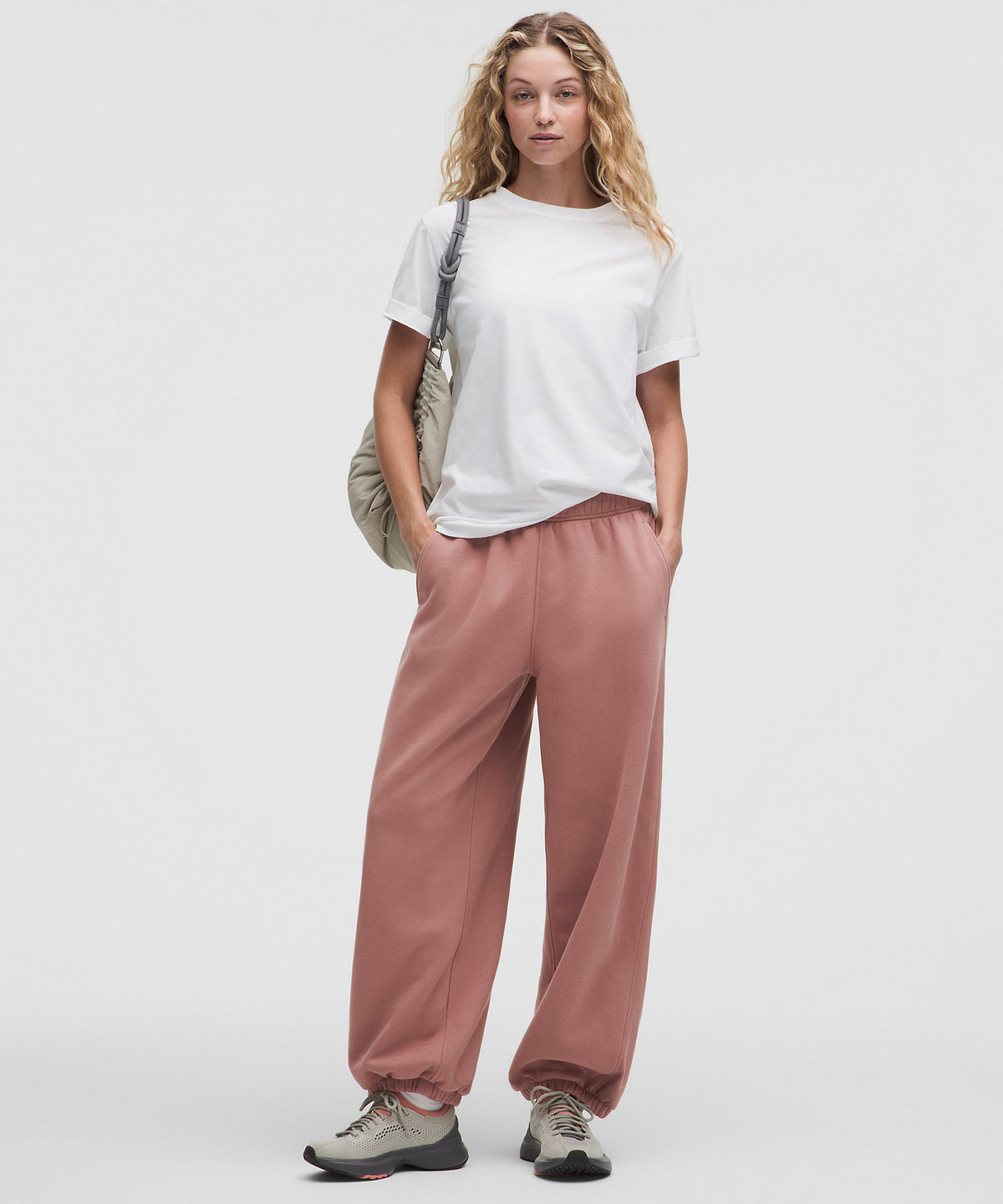 Lululemon Scuba Evolve Oversized Jogger Regular - Toasted Pink - imagen 1