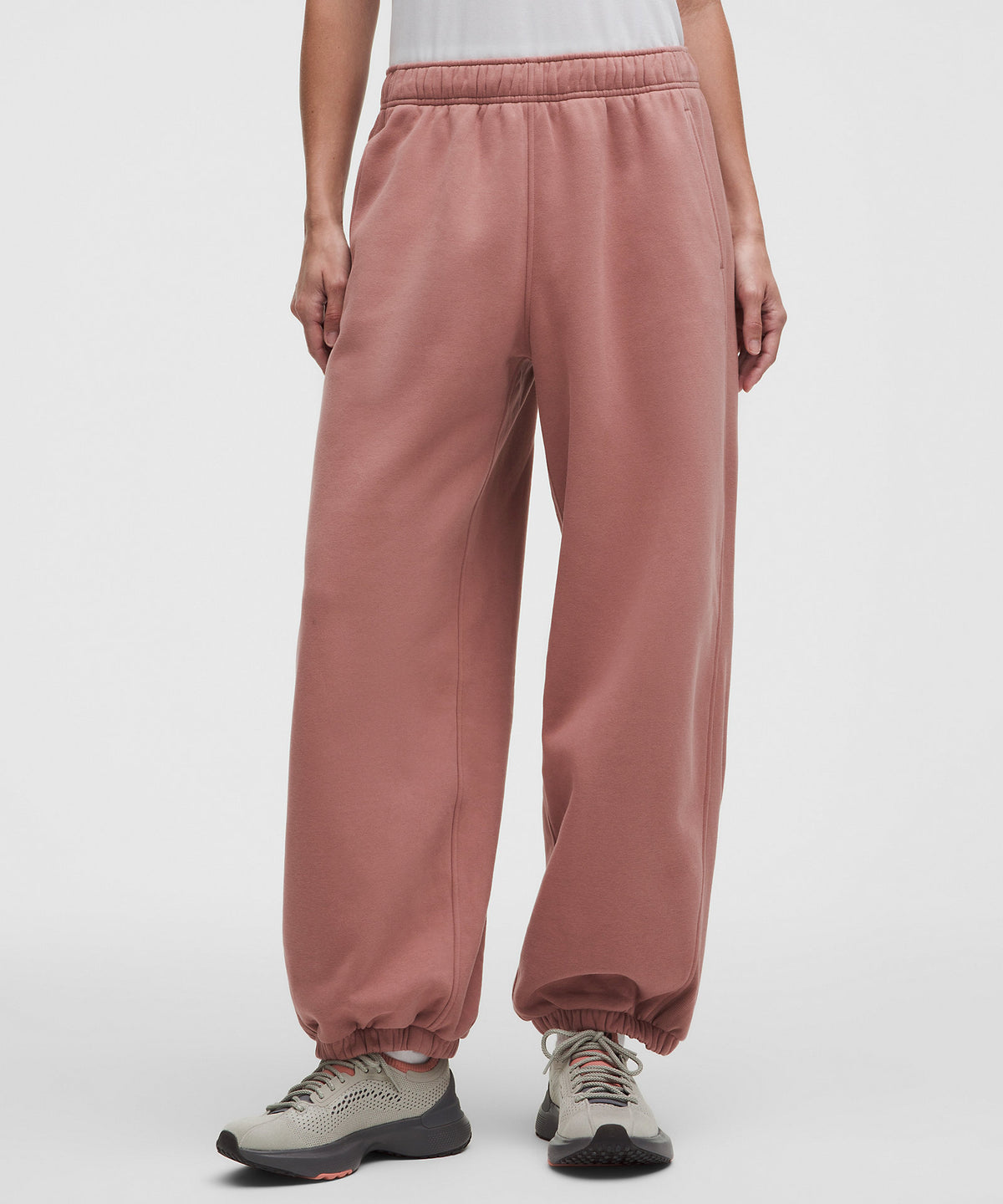 Lululemon Scuba Evolve Oversized Jogger Regular - Toasted Pink - imagen 2