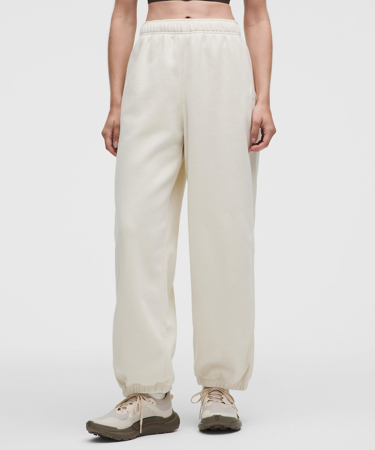 Lululemon Scuba Evolve Oversized Jogger Short - Light Ivory - imagen 2