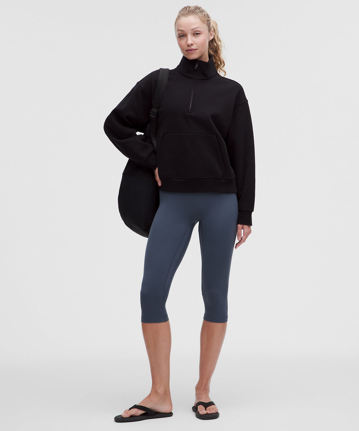Lululemon Align No Line™ High-Rise Crop 17" - Dusty Diamond - imagen 1