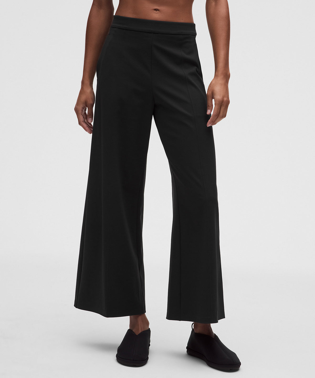 Lululemon Daydrift Mid-Rise Cropped Wide-Leg Trouser Regular - Black - imagen 2