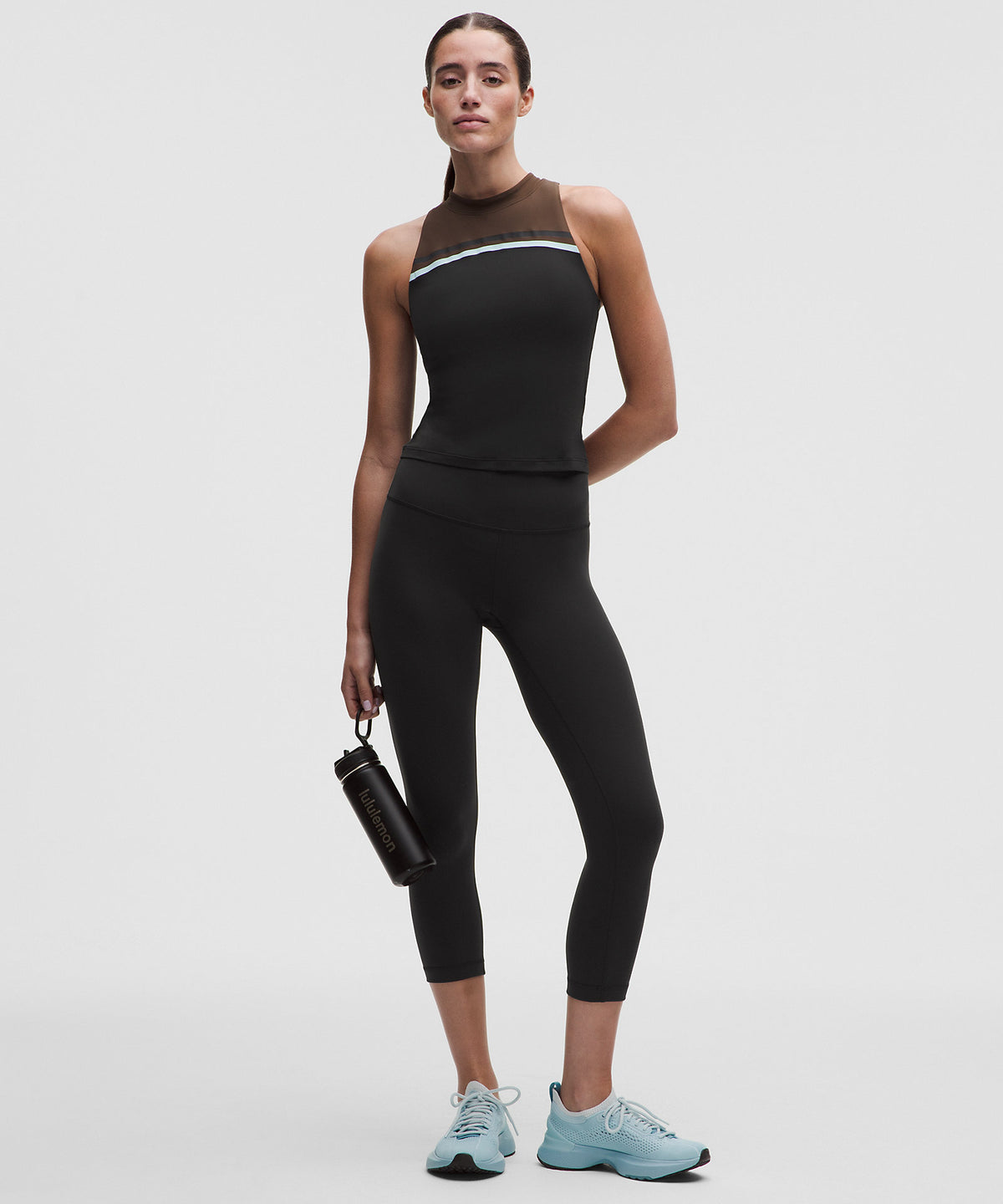 Lululemon Wunder Train High-Rise Crop 21" - Black - imagen 1