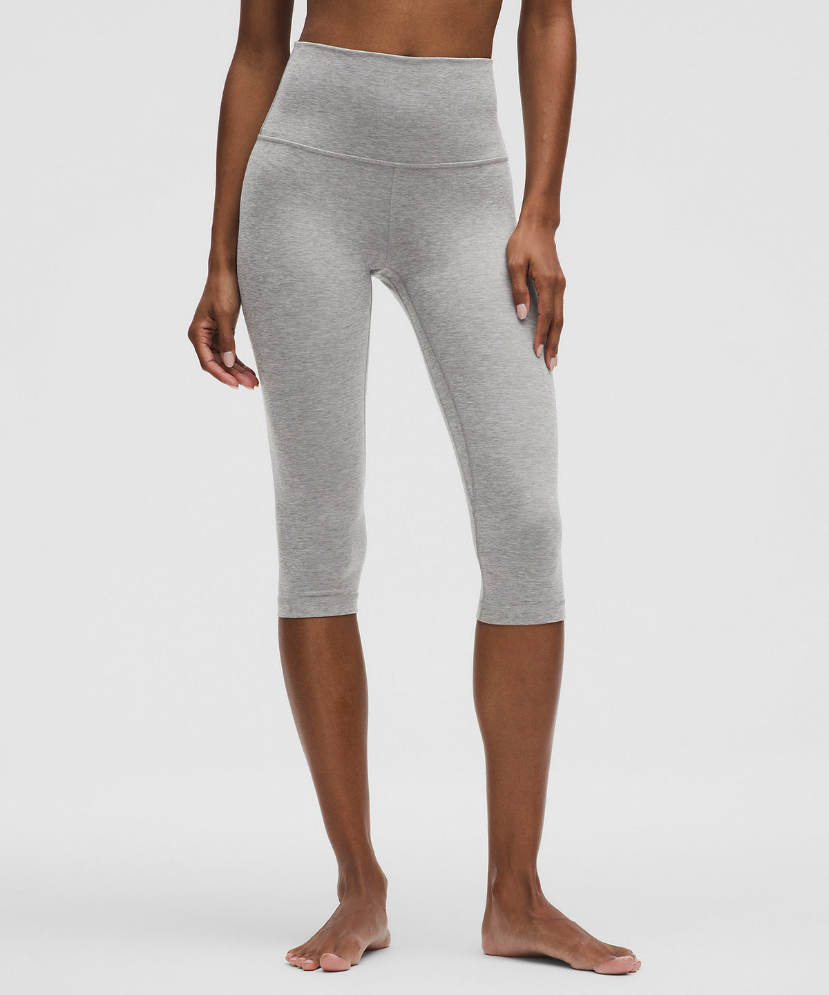 Lululemon Align™ High-Rise Crop 17" - Heathered Core Medium Grey - imagen 2
