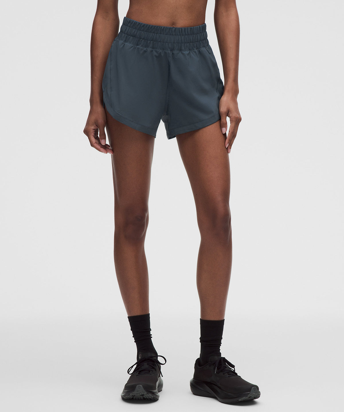 Lululemon Track That High-Rise Lined Short 3" - Smoky Velvet - imagen 2