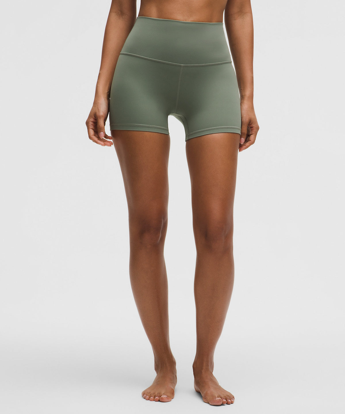 Lululemon Align™ High-Rise Short 4" - Willow Leaf - imagen 2