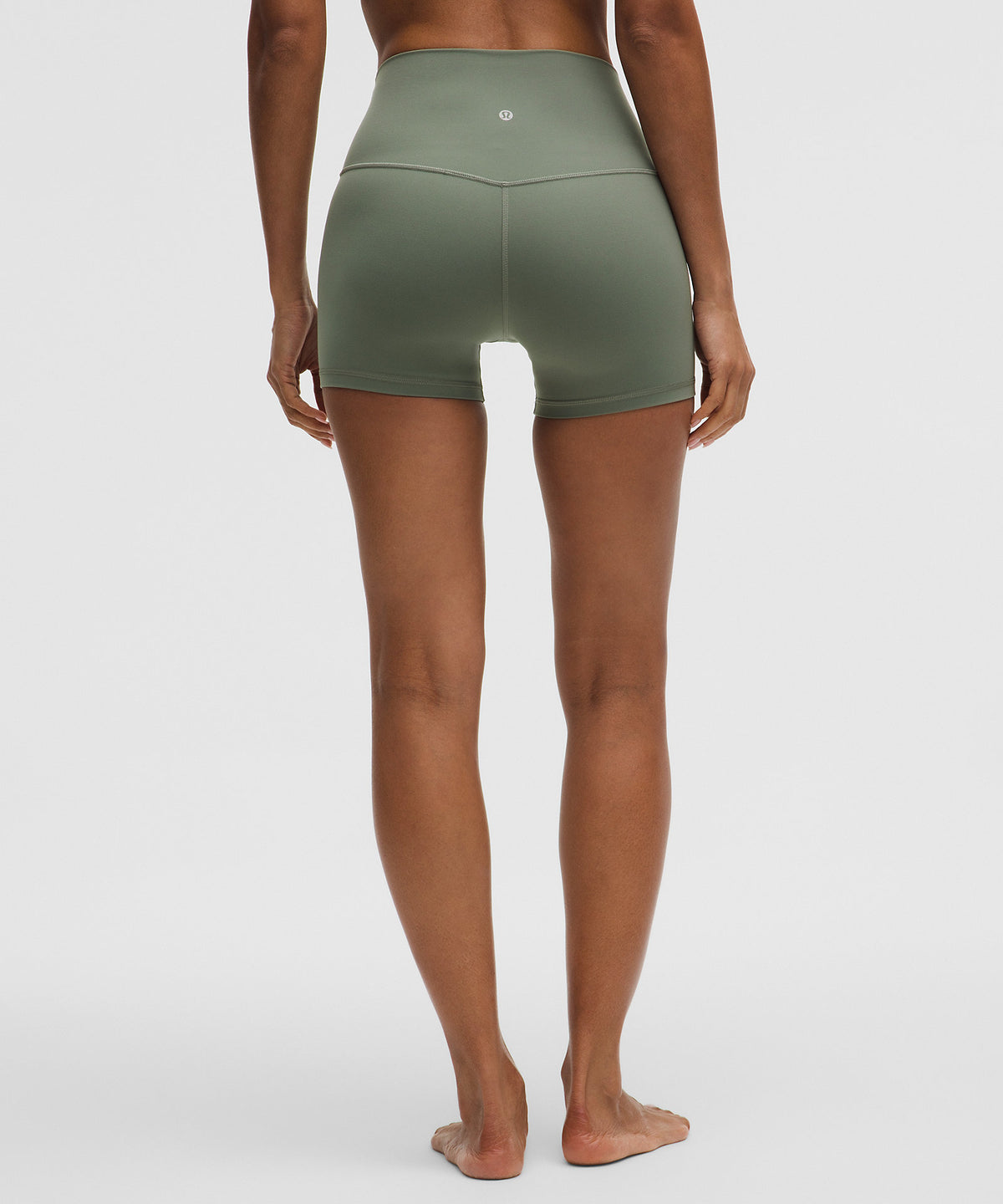 Lululemon Align™ High-Rise Short 4" - Willow Leaf - imagen 3