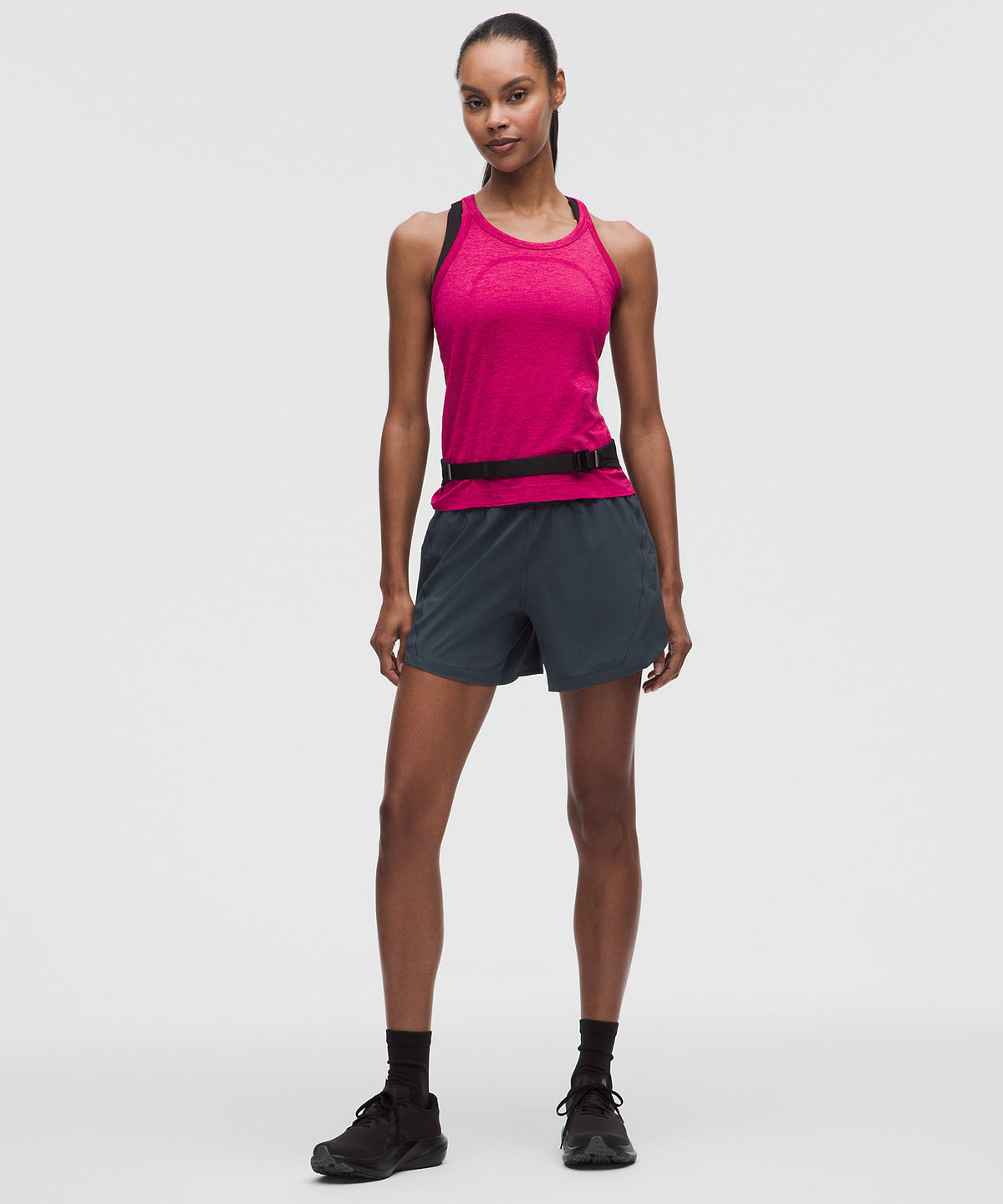 Lululemon Track That High-Rise Lined Short 5" - Smoky Velvet - imagen 1