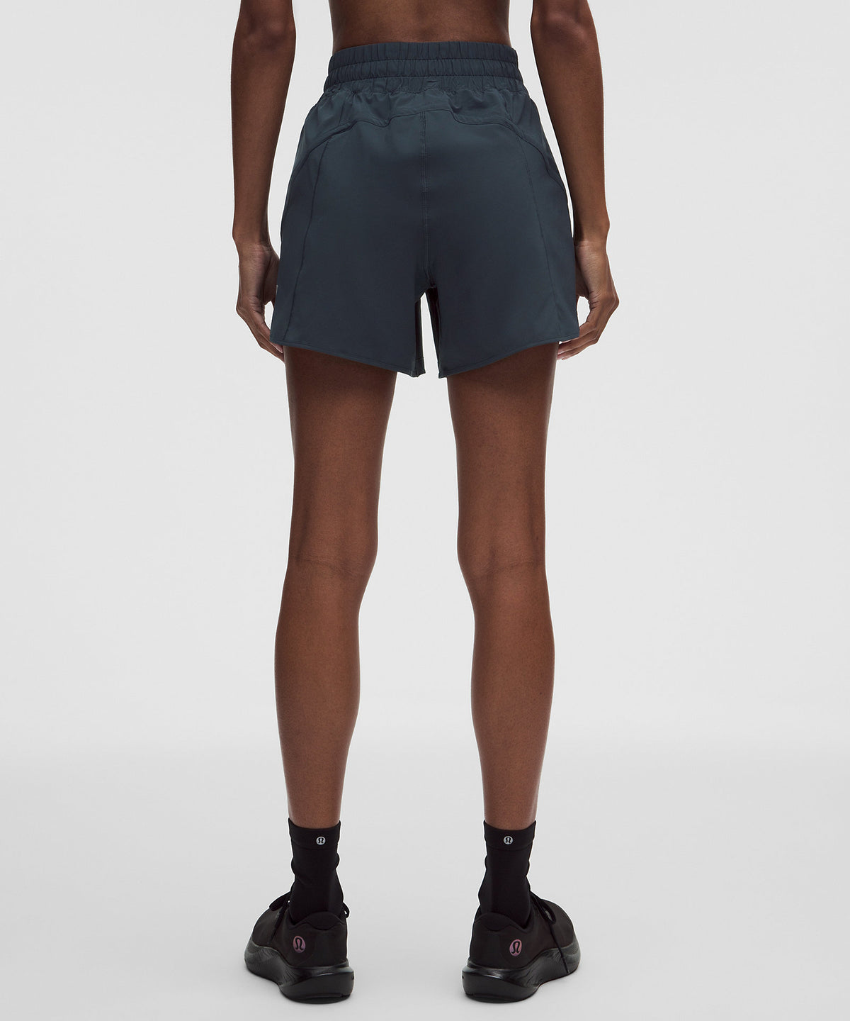 Lululemon Track That High-Rise Lined Short 5" - Smoky Velvet - imagen 3