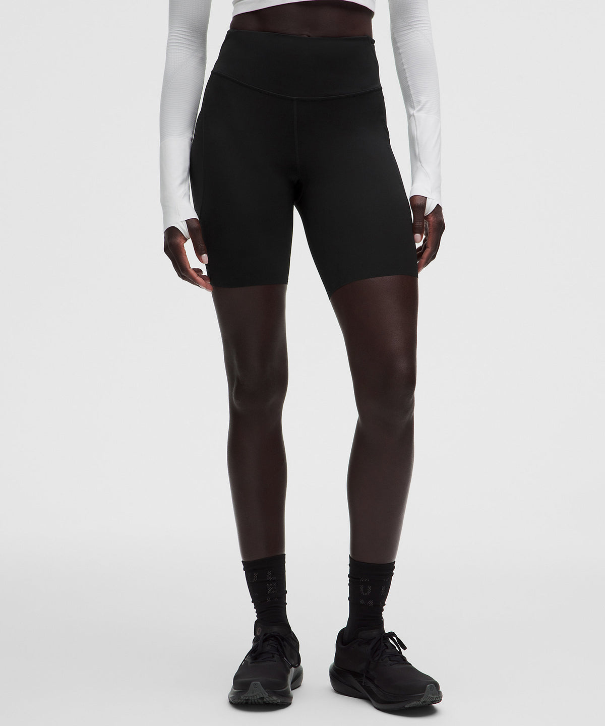 Lululemon Fast and Free High-Rise Short 8" 5 Pocket - Black - imagen 2