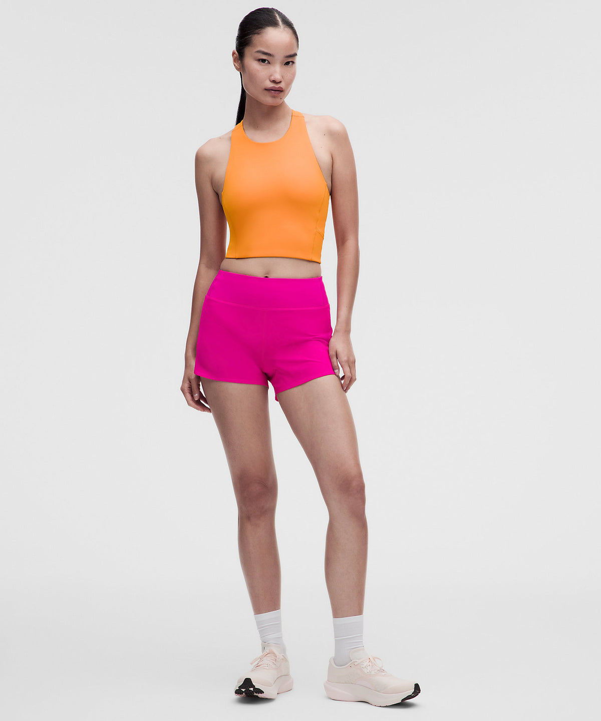 Lululemon Speed Up High-Rise Short 4" Updated - Pink Flare - imagen 1