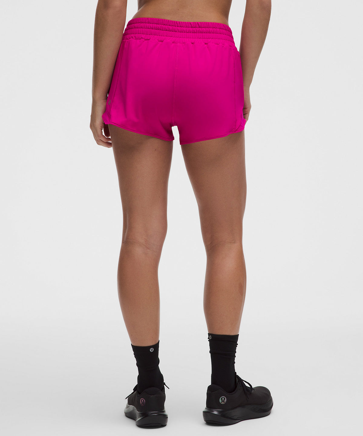 Lululemon Hotty Hot High-Rise Lined Short 2.5" - Pink Flare - imagen 3