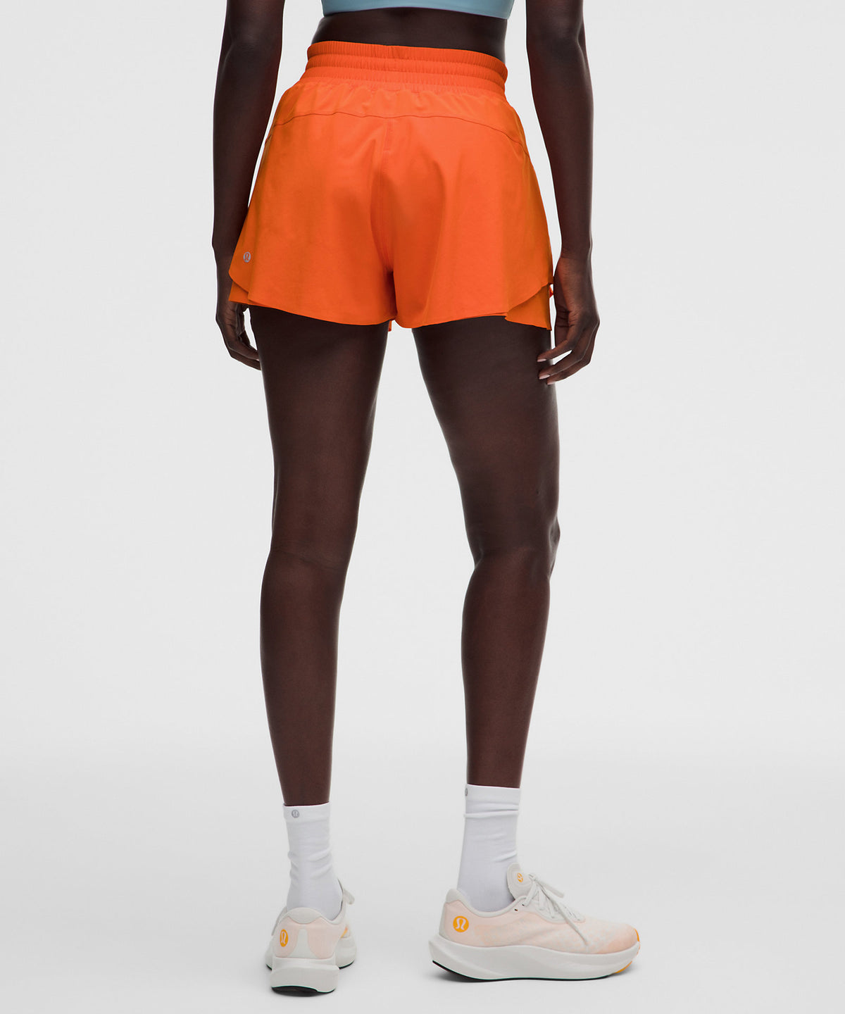 Lululemon Shake It Out High-Rise Running Short 2.5" - Orange Punch - imagen 3