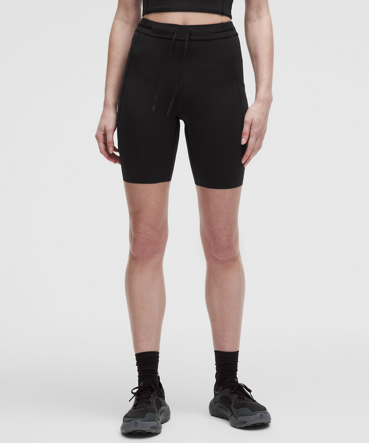 Lululemon Fast and Free High-Rise Short 8" Drawcord - Black - imagen 2