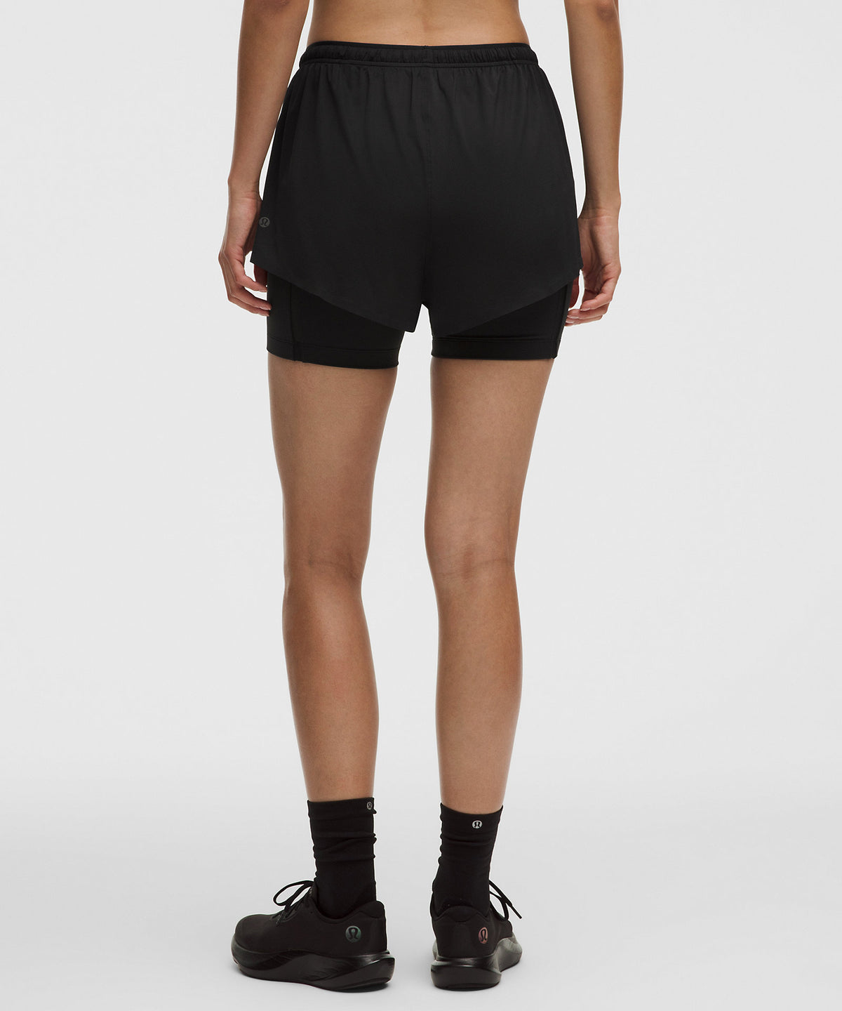Lululemon Lightweight 2-in-1 Running High-Rise Short - Black - imagen 3