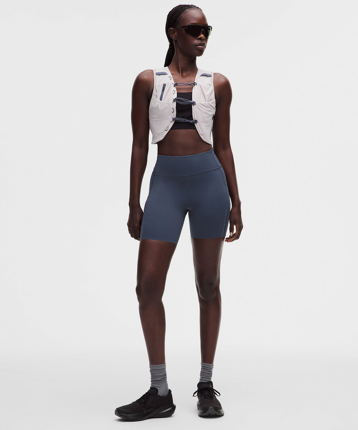 Lululemon Fast and Free 6-Pocket High-Rise Short 6" Updated Design - Dusty Diamond - imagen 1
