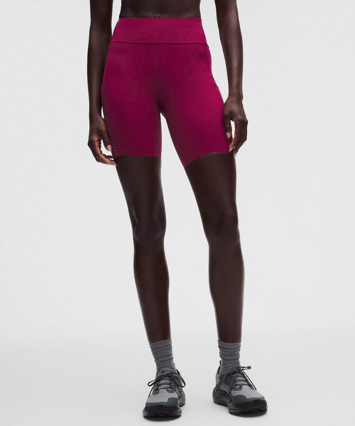 Lululemon Fast and Free 6-Pocket High-Rise Short 8" Updated Design - Raspberry Rave - imagen 2