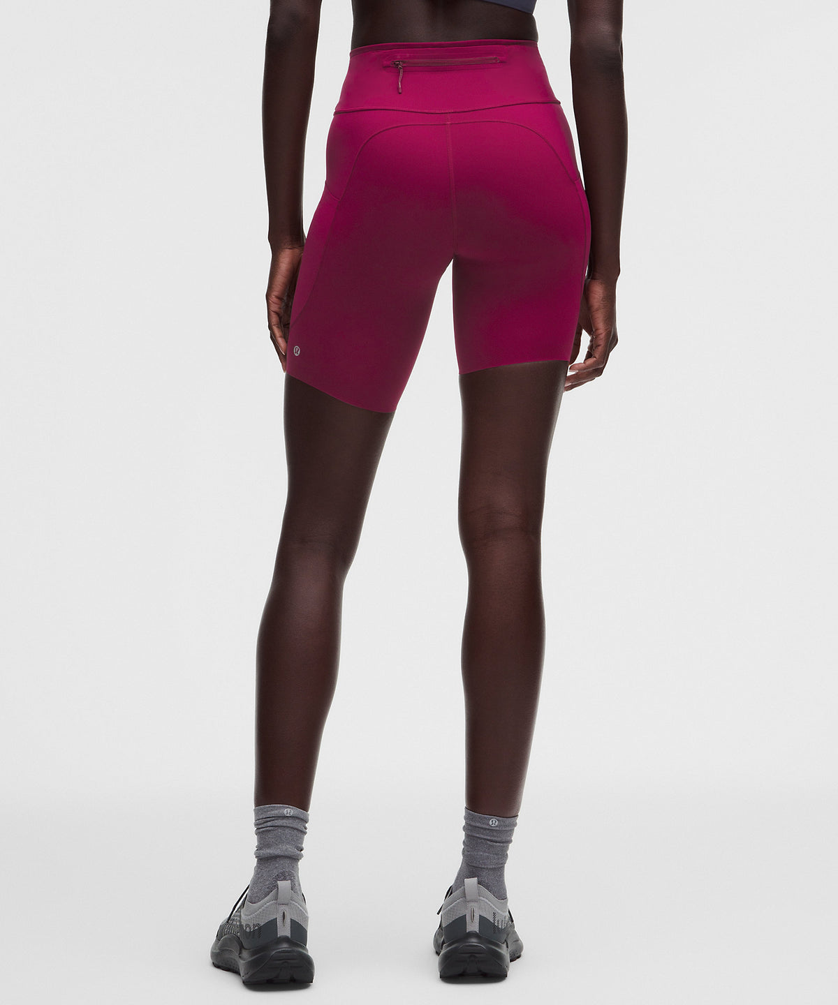 Lululemon Fast and Free 6-Pocket High-Rise Short 8" Updated Design - Raspberry Rave - imagen 3