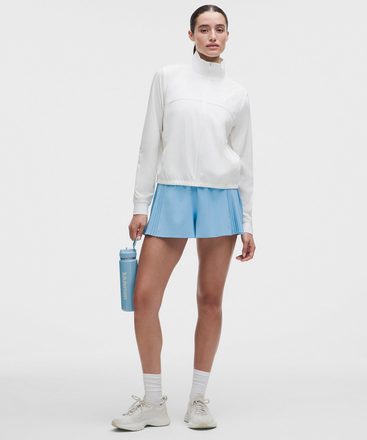 Lululemon Side-Pleat Tennis Short 2.5" - Dreamy Blue - imagen 1