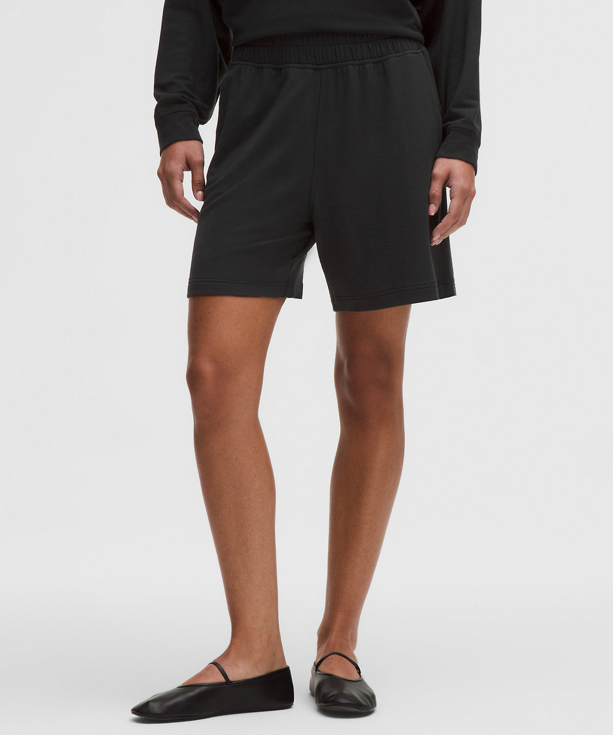 Lululemon BeCalm Mid-Rise Bermuda Short - Black - imagen 2
