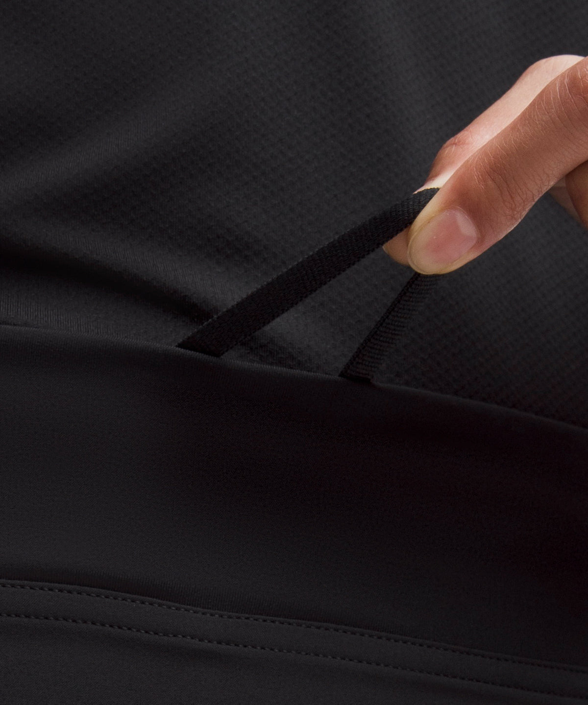 Lululemon Lightweight High-Rise Tennis Skirt Stitched Logo - Black - imagen 4