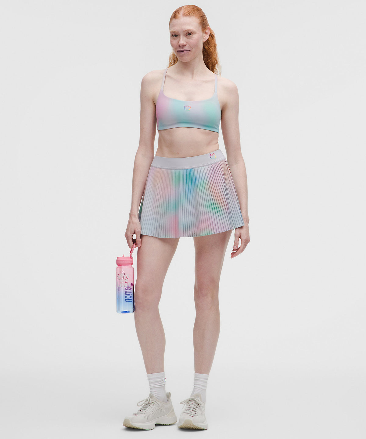Lululemon RePleat High-Rise Pleated Tennis Skirt Pride - Luminous Glow Multi - imagen 1