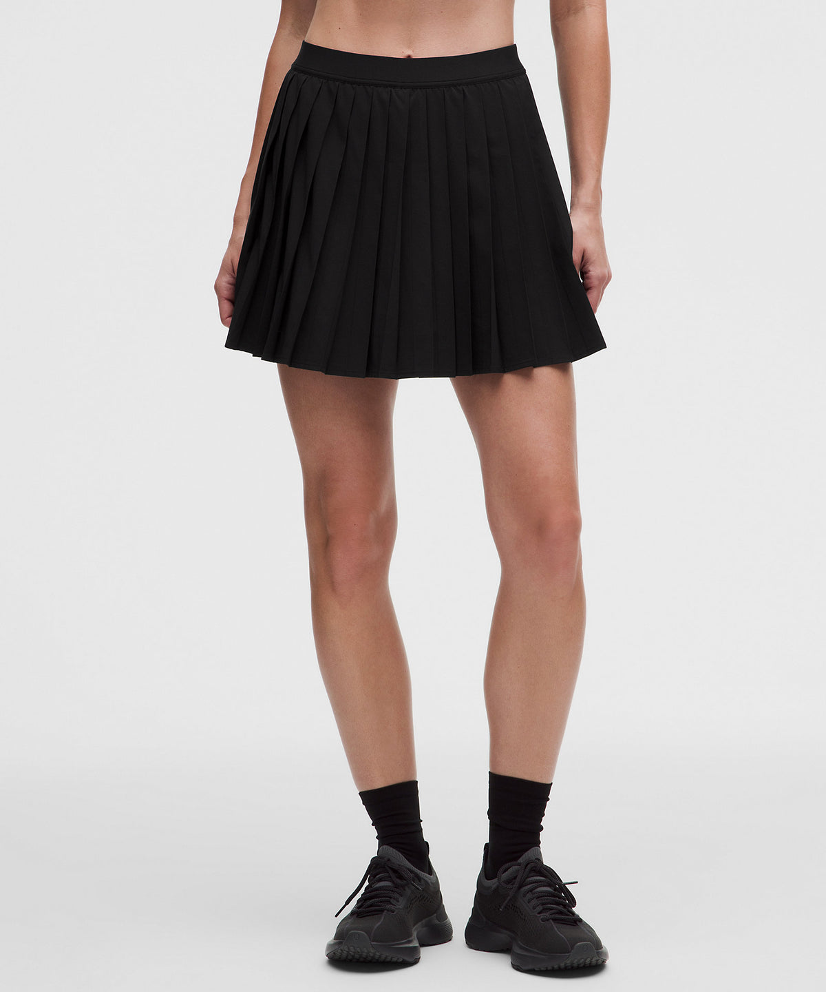 Lululemon High-Rise Pleated Tennis Skirt Long - Black - imagen 2