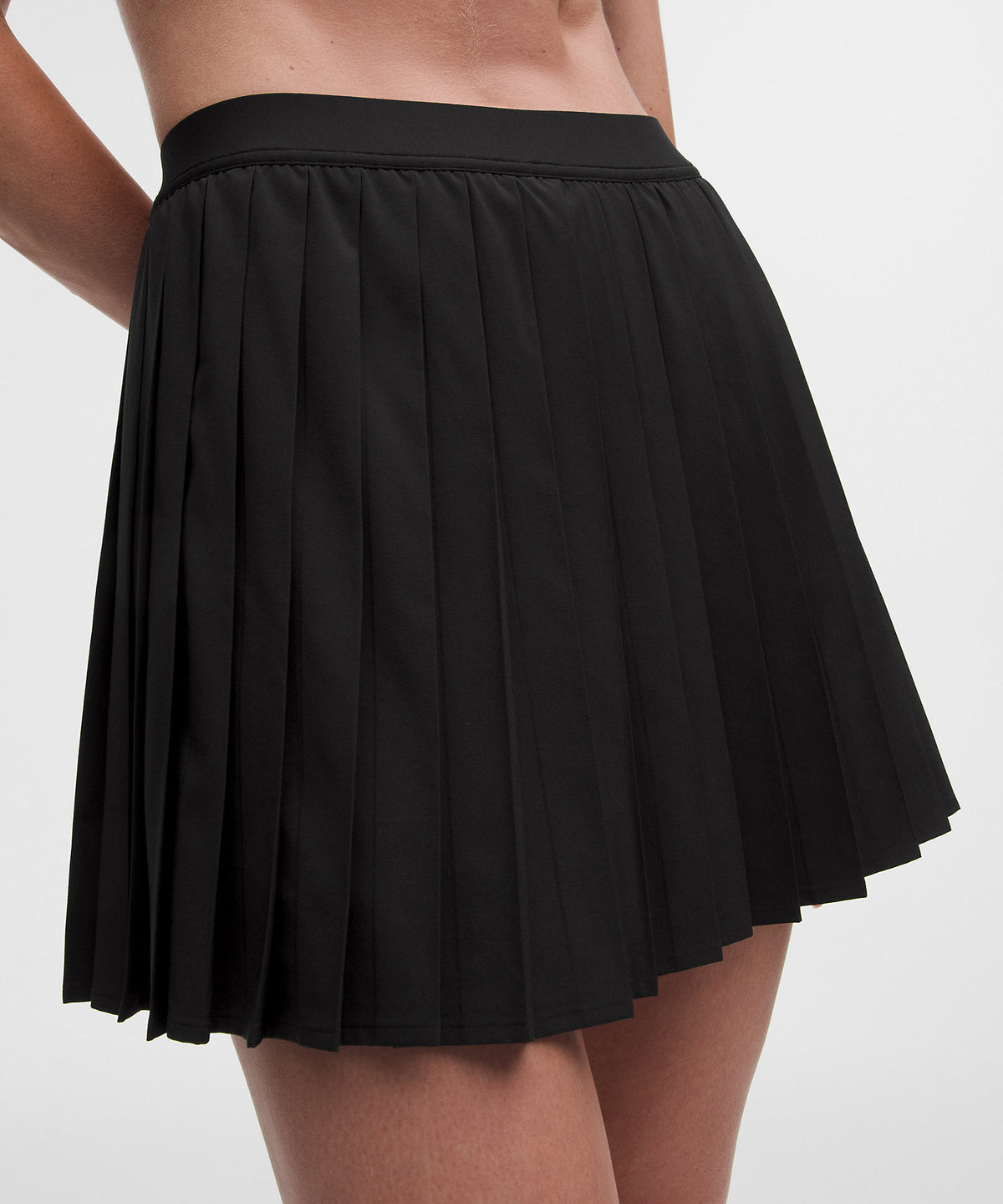 Lululemon High-Rise Pleated Tennis Skirt Long - Black - imagen 4
