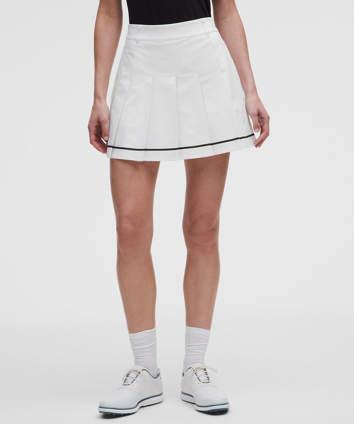 Lululemon Box-Pleat High-Rise A-line Golf Skirt - White - imagen 2