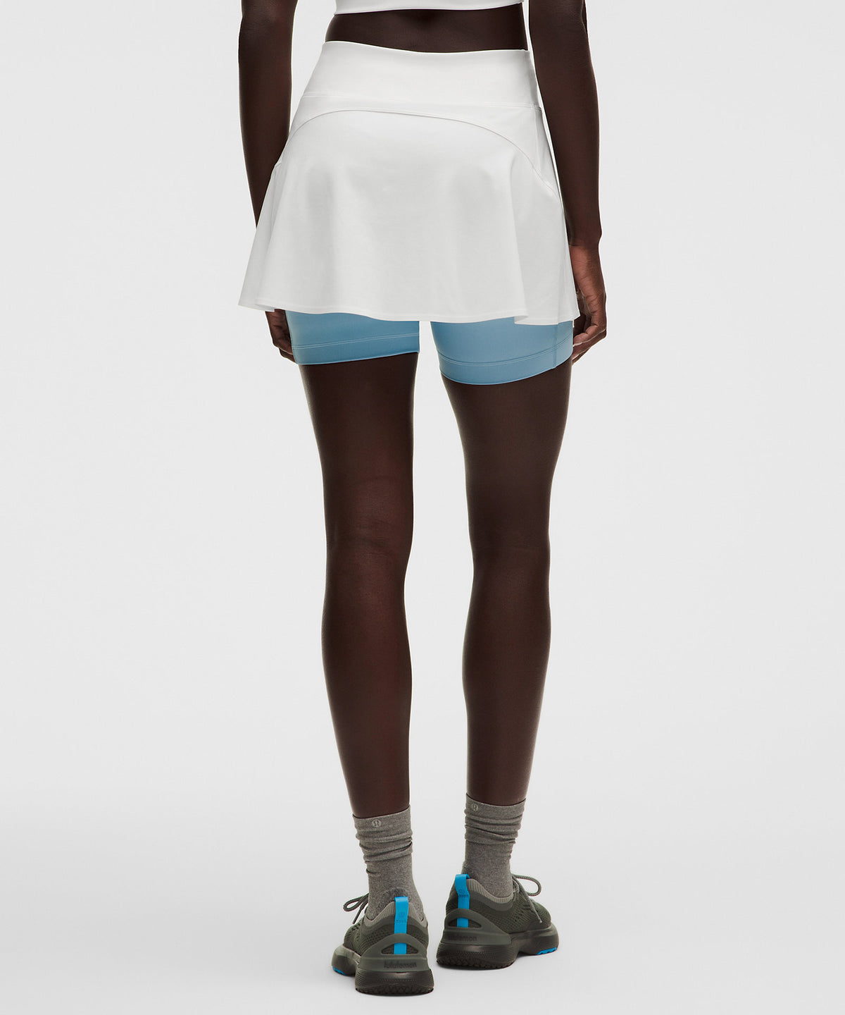 Lululemon Layered Long-Liner Tennis Skirt - White - imagen 3