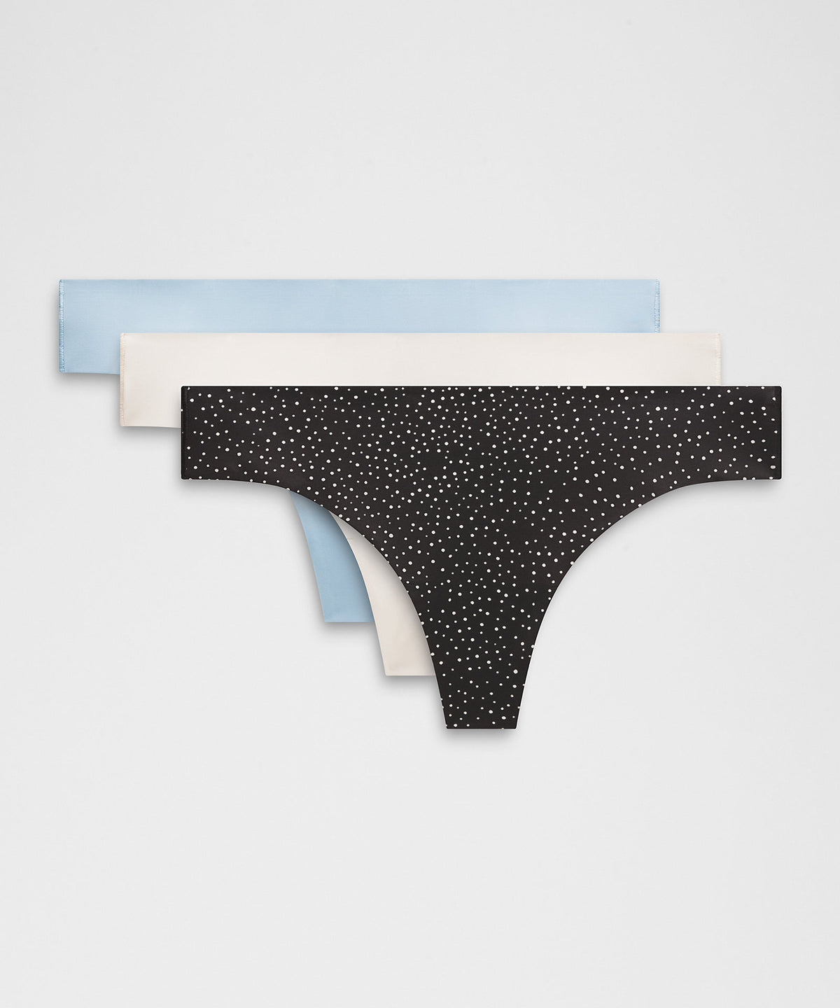 Lululemon InvisiWear Mid-Rise Thong Underwear 3 Pack - Dreamy Blue - imagen 1
