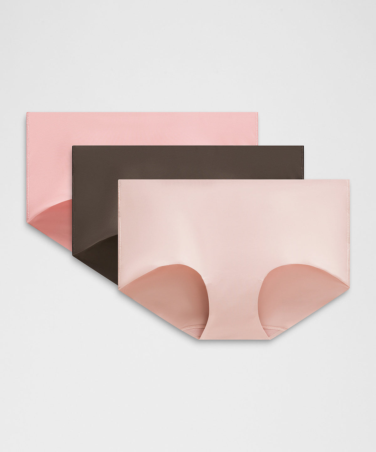 Lululemon InvisiWear Mid-Rise Boyshort Underwear 3 Pack - Mahogany Muse - imagen 1