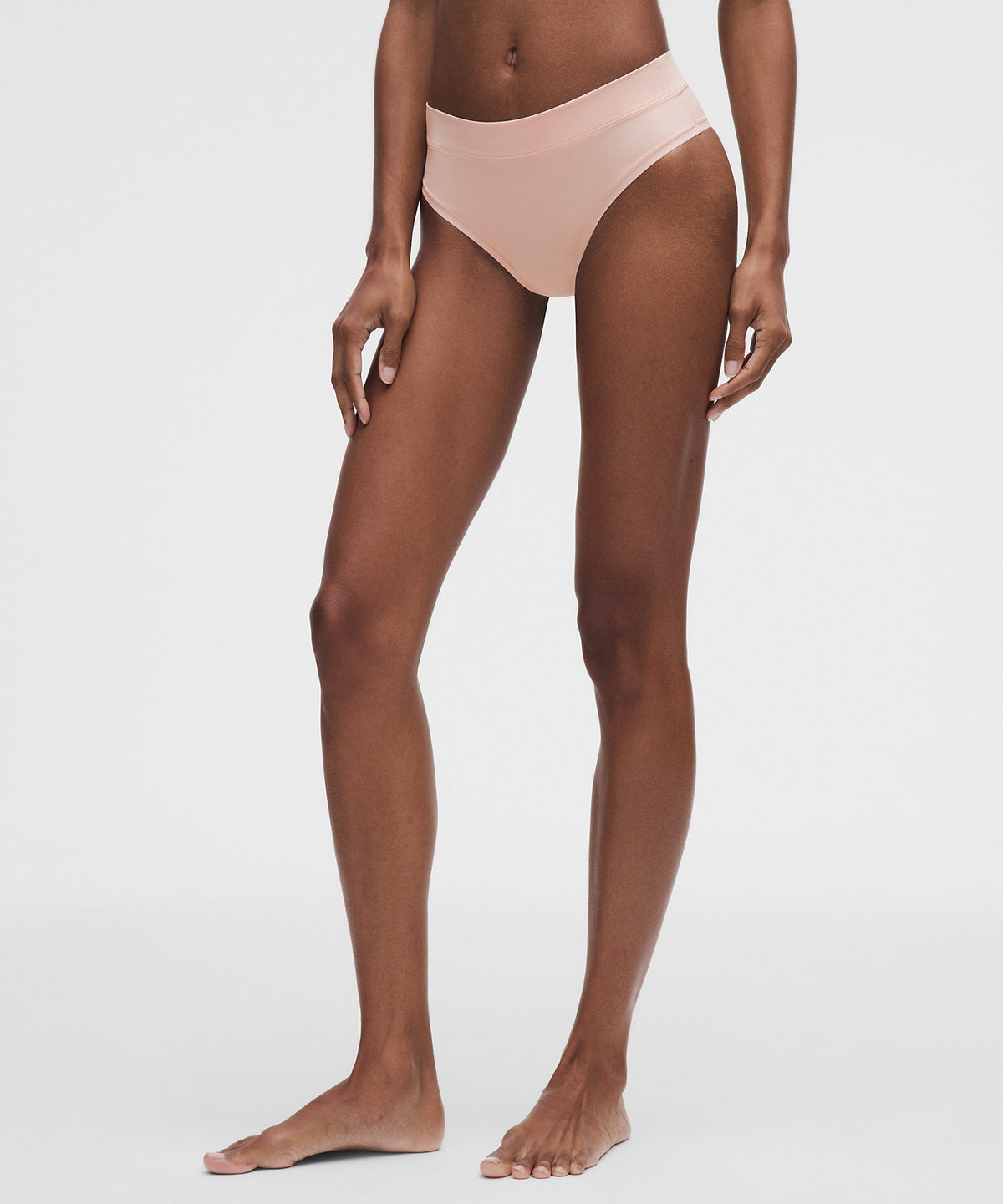 Lululemon UnderEase High-Rise Thong Underwear - Misty Shell - imagen 1