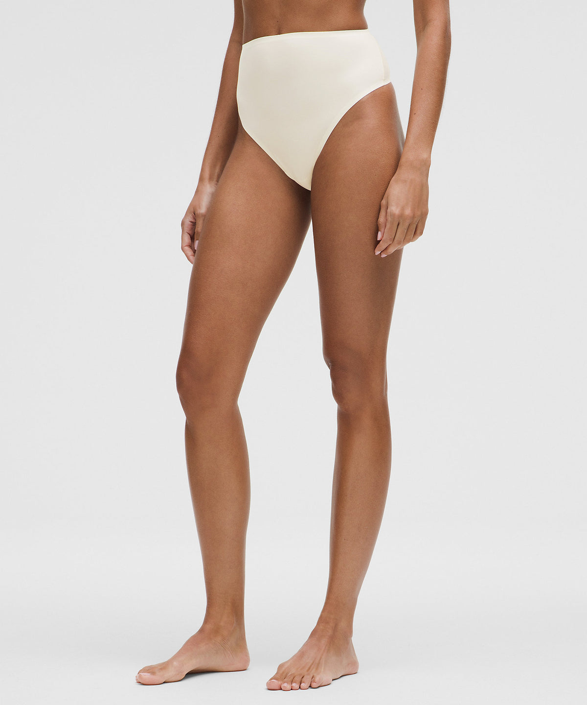 Lululemon Wundermost Ultra-Soft Nulu High-Waist Thong Underwear - Light Ivory - imagen 1
