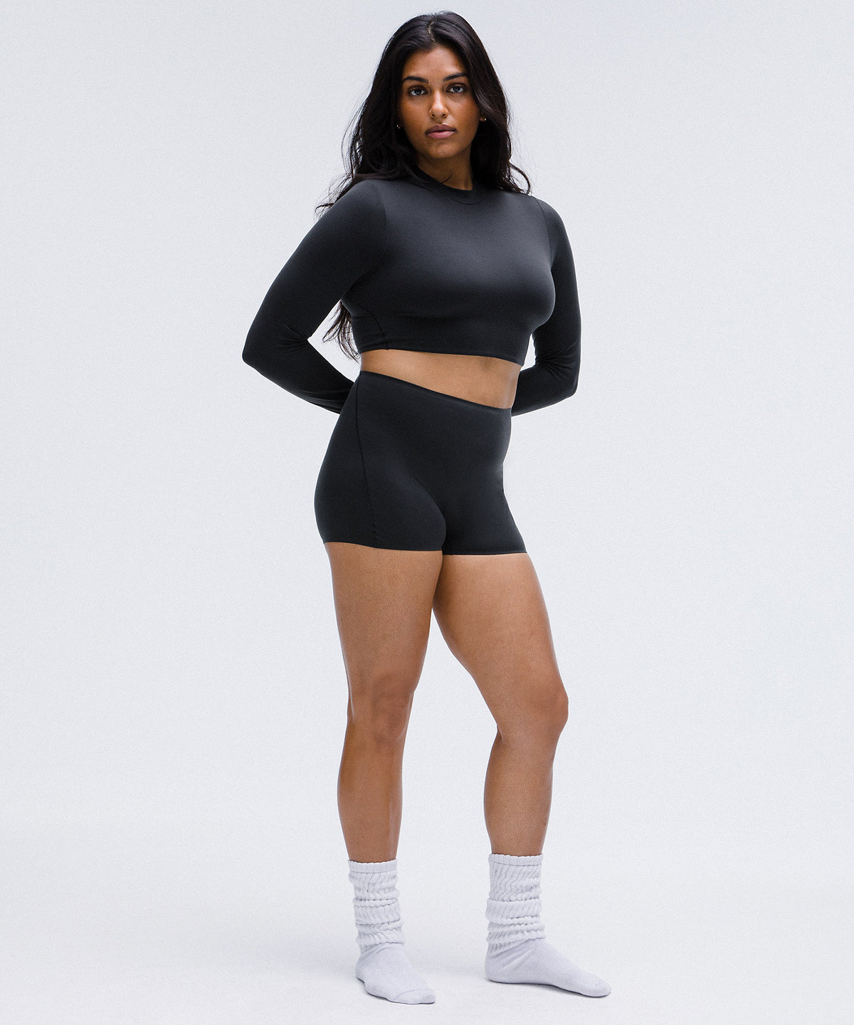 Lululemon Wundermost Ultra-Soft Nulu Super-High-Rise Shortie Underwear 2" - Black - imagen 3