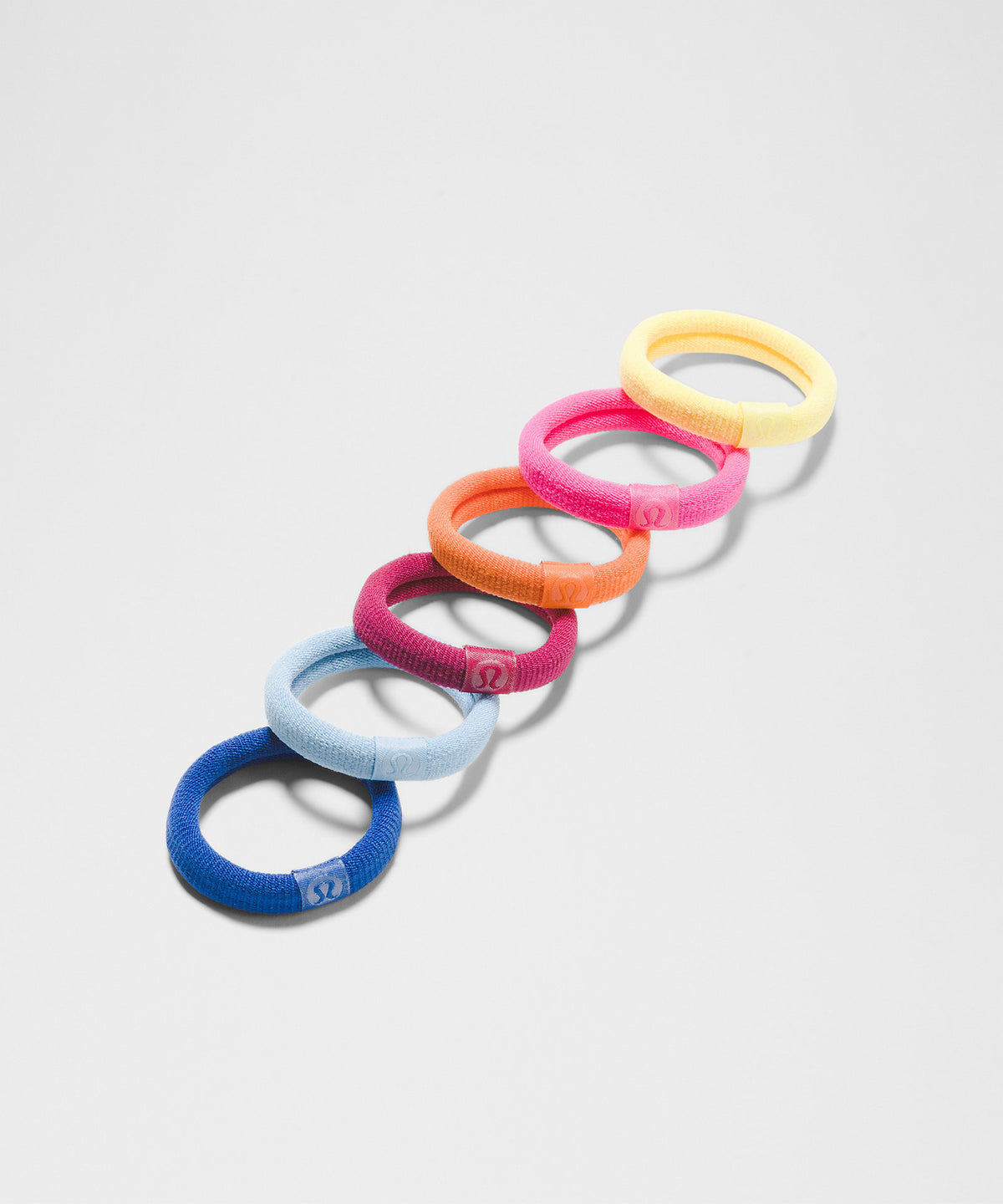 Lululemon Knit Hair Ties 6 Pack - Dreamy Blue - imagen 1