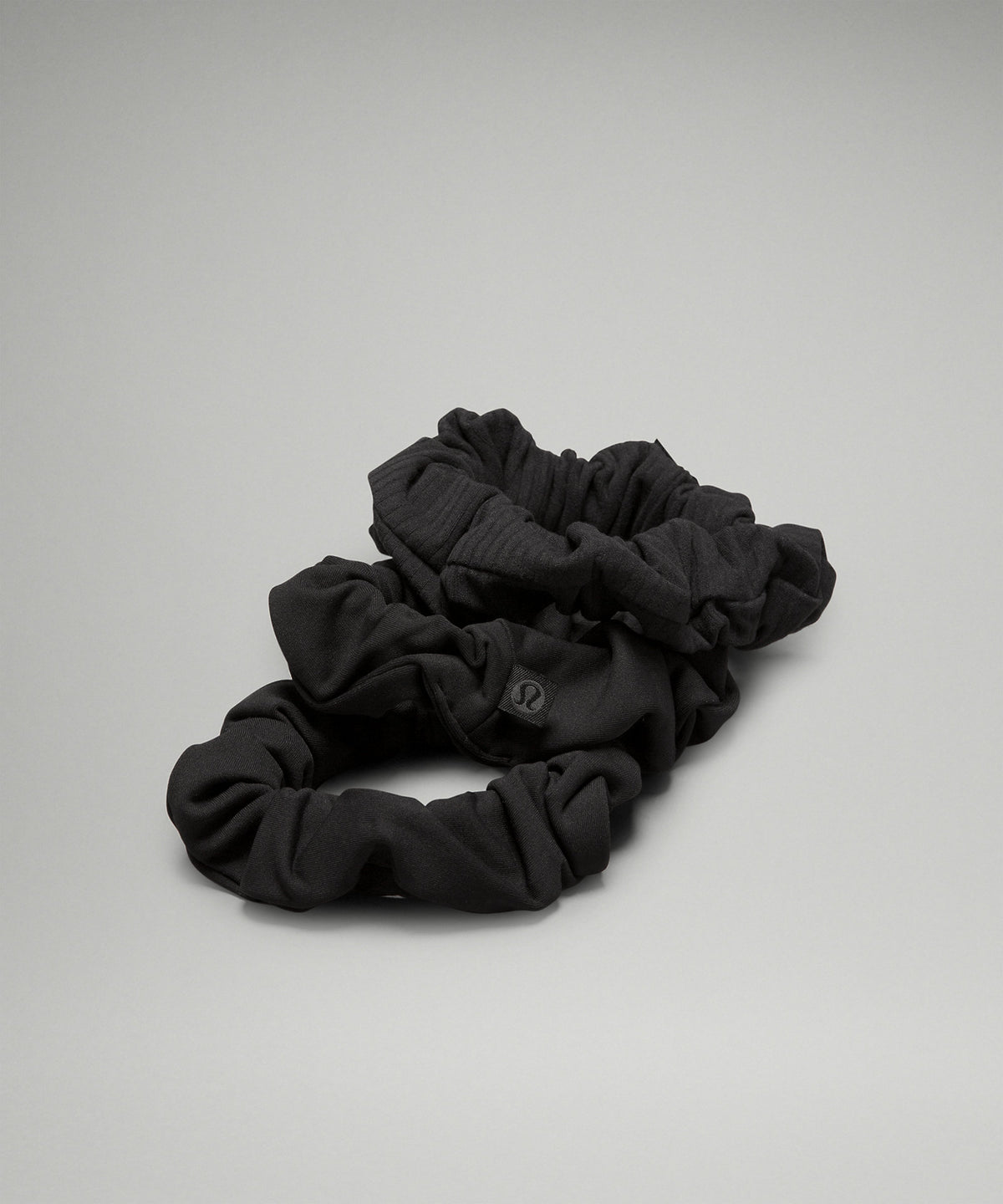 Lululemon Uplifting Scrunchies 3 Pack - Black - imagen 1
