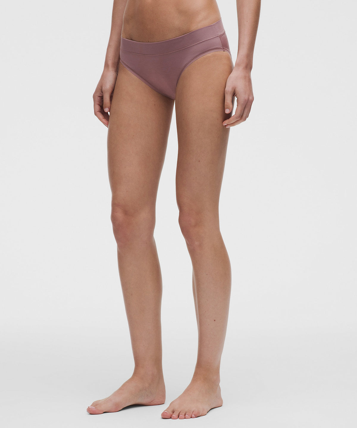 Lululemon UnderEase Mid-Rise Bikini Underwear Updated - Twilight Rose - imagen 1