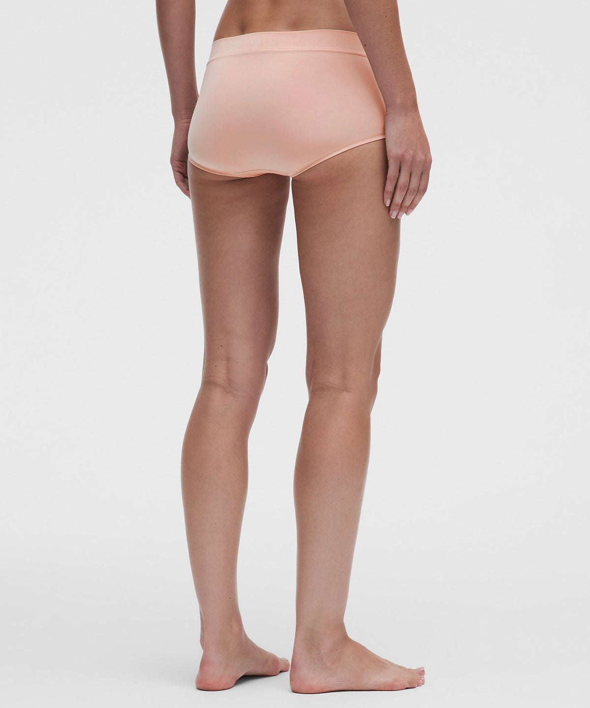 Lululemon UnderEase Mid-Rise Boyshort Underwear - Misty Shell - imagen 2