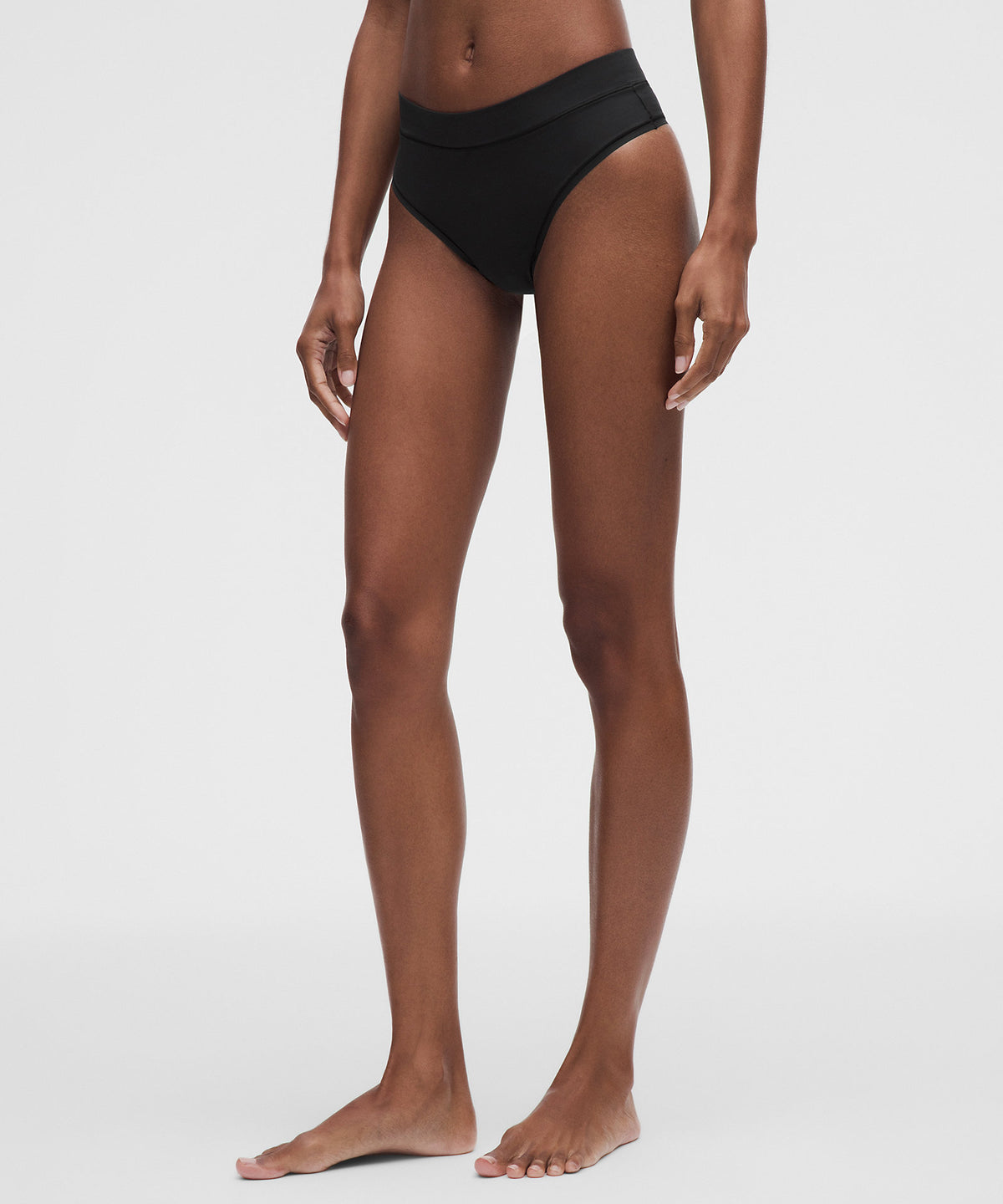 Lululemon UnderEase High-Rise Thong Underwear Updated - Black - imagen 1