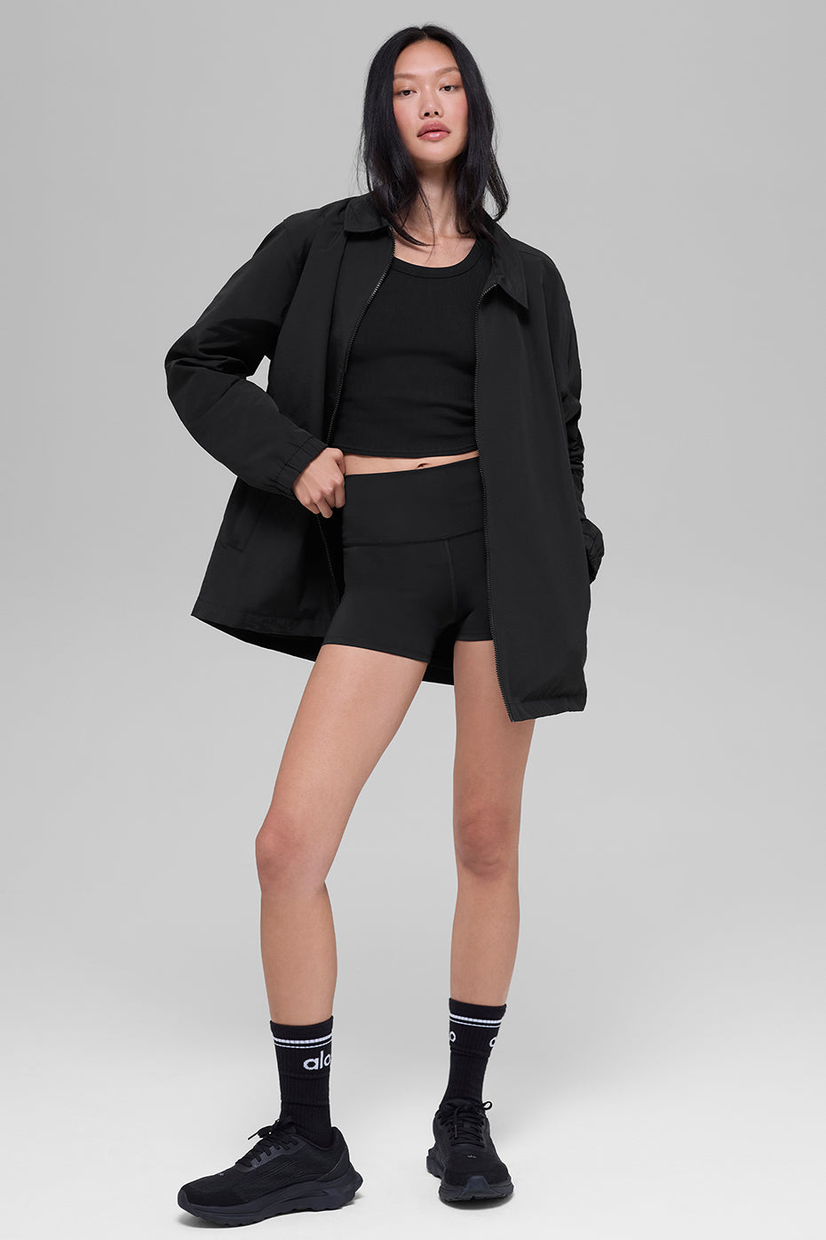 Alo Yoga Torrent Overshirt - Black - imagen 5