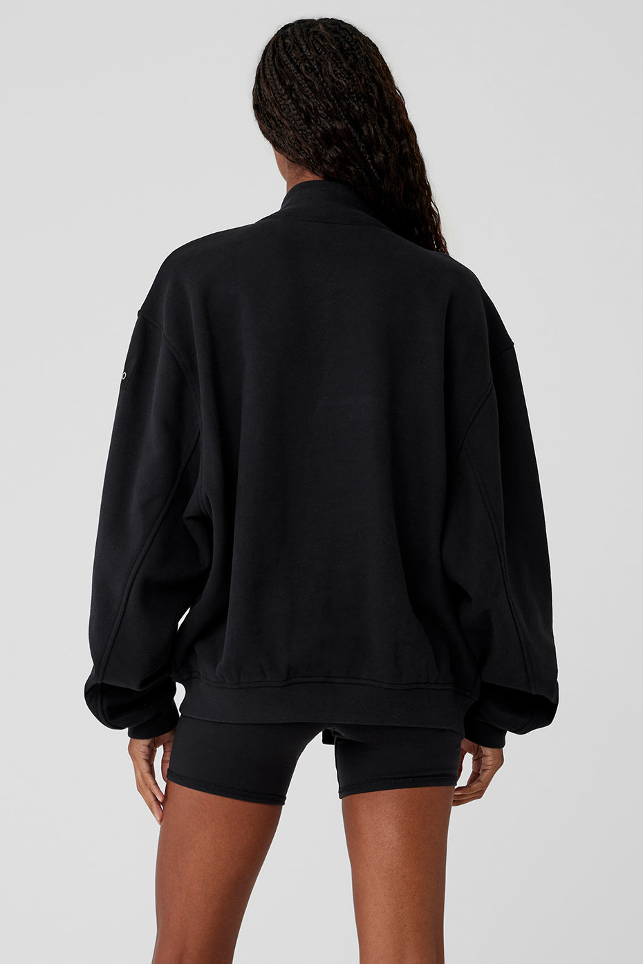Alo Yoga Renown Varsity Jacket - Black - imagen 2