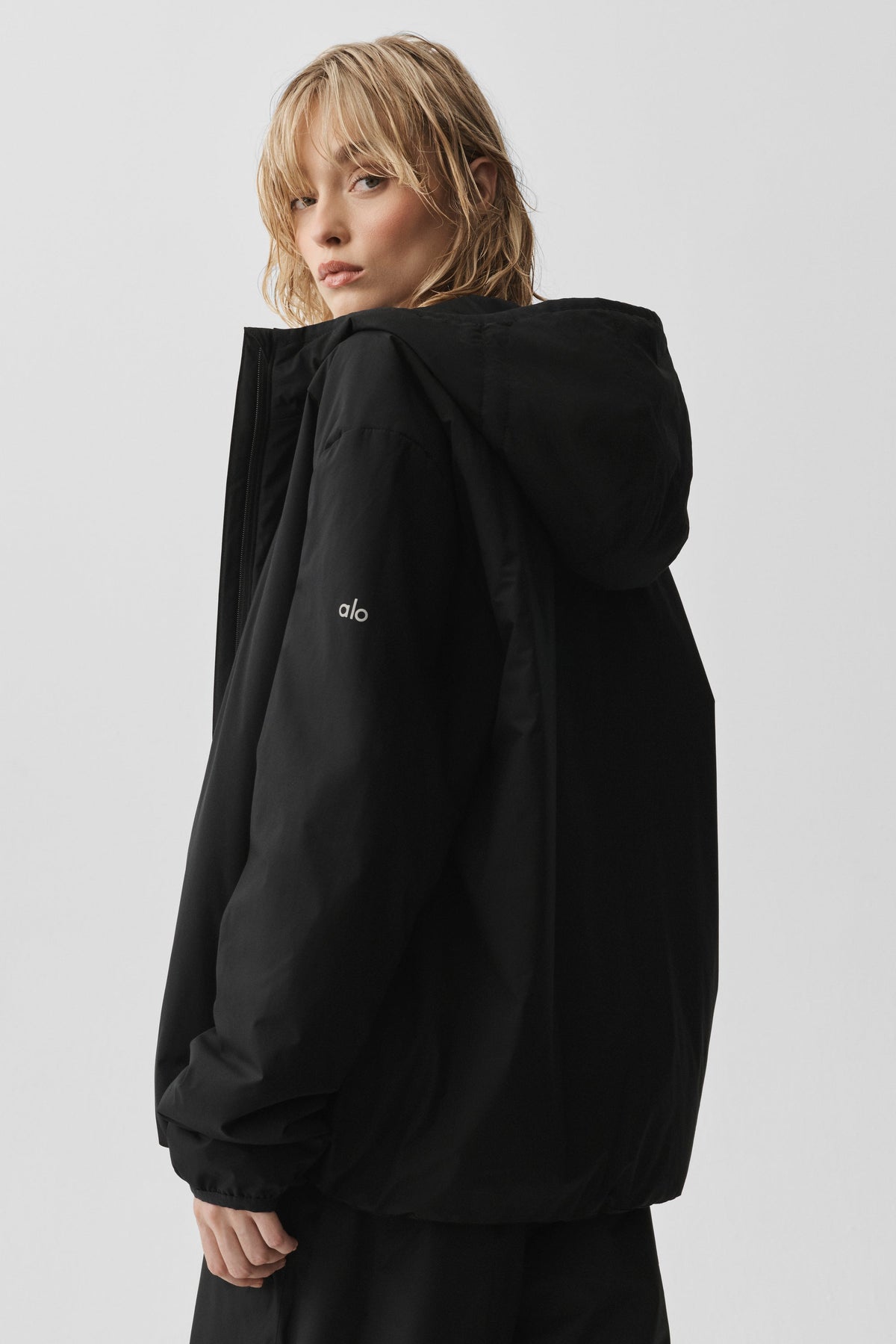 Alo Yoga Elemental Full-Zip Jacket - Black - imagen 2