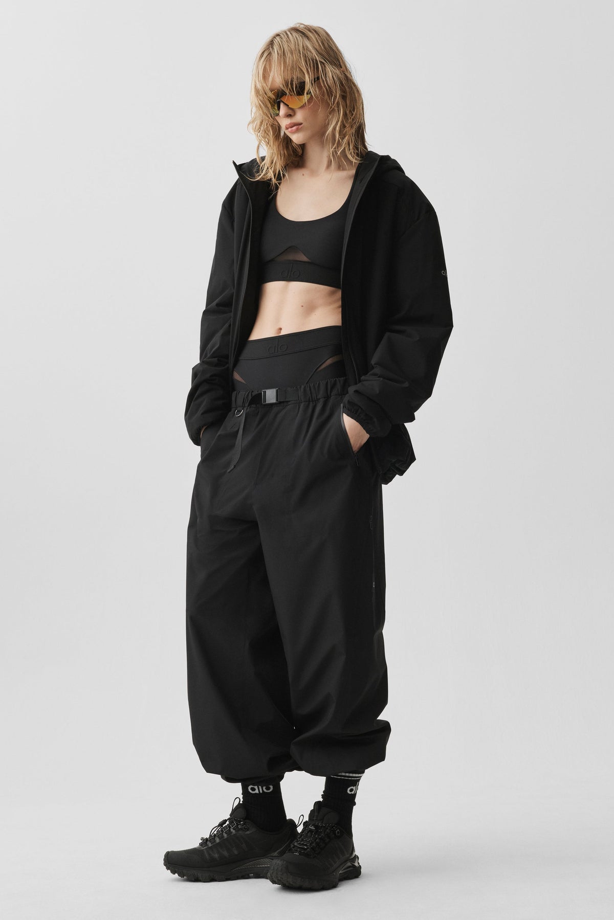 Alo Yoga Elemental Full-Zip Jacket - Black - imagen 7