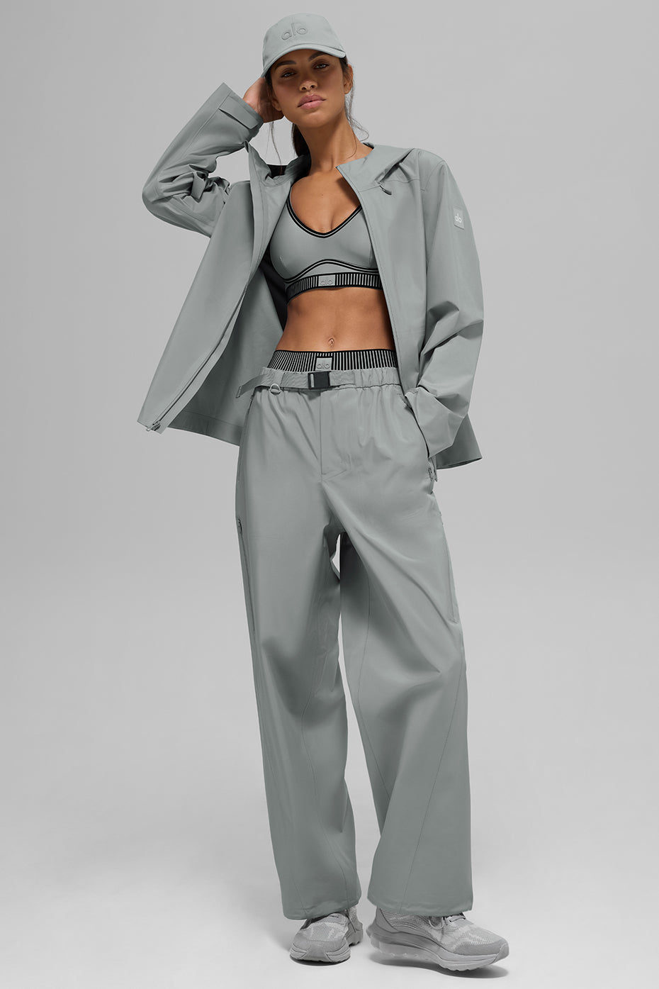 Alo Yoga Alpha Shell Jacket - Lunar Grey - imagen 5
