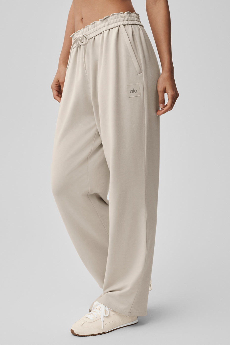Alo Yoga Double Take Straight Leg Pant - Bone - imagen 4