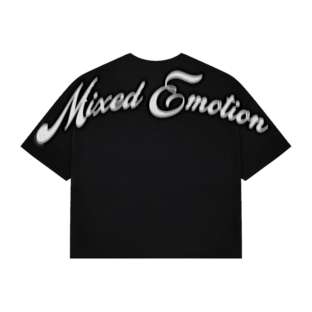 Mixed Emotional Black Shirt