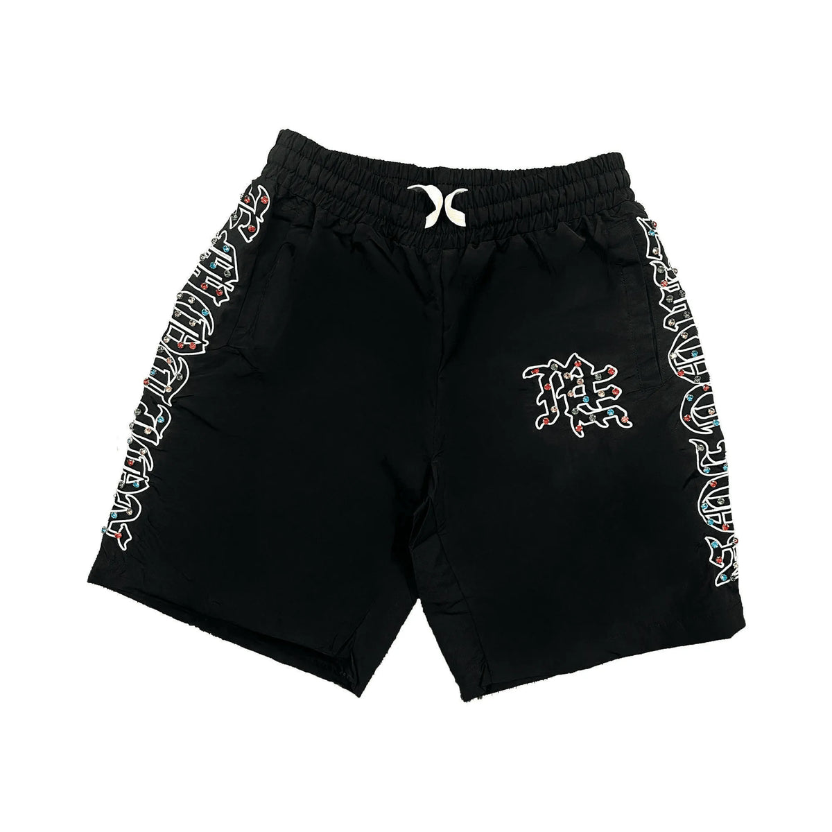 Mixed Emotional Brand Nylon Me Shorts