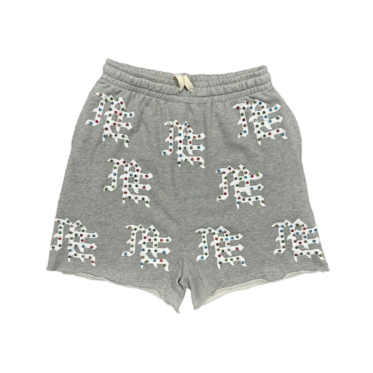 Mixed Emotional Grey Me Logo Shorts