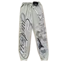 Mixed Emotion Graffiti Grey Tracksuit