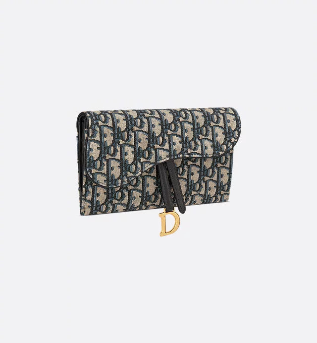 Bolso de mano Dior pequeño Saddle con cadena